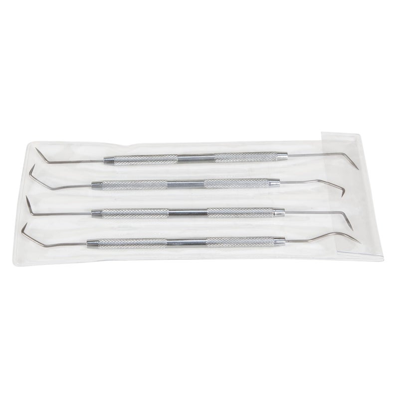 Performance Tool W80749 4-Piece Precision Pick & Hook Set with Stainless Steel Tips - Ideal for Jewelers, Mechanics, Fishermen, Gun Repairs, and More - Image 2